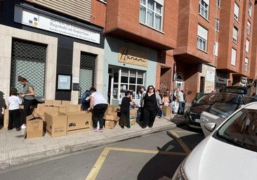 La solidaridad de Miranda florece en Valencia de la mano de Hanami