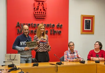 Miranda de Ebro homenajea a Javier Calvo por su destacada labor en la impresión 3D