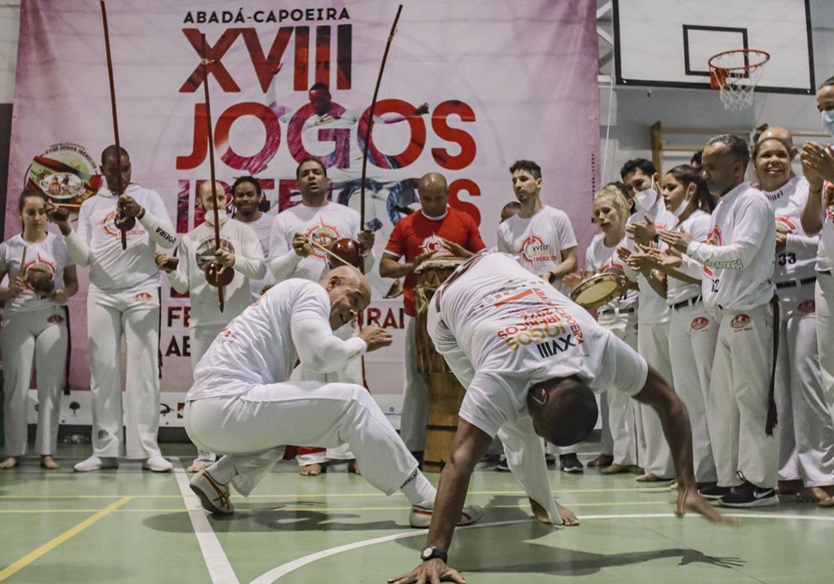 Exhibición de Capoeira escuela Abadá.