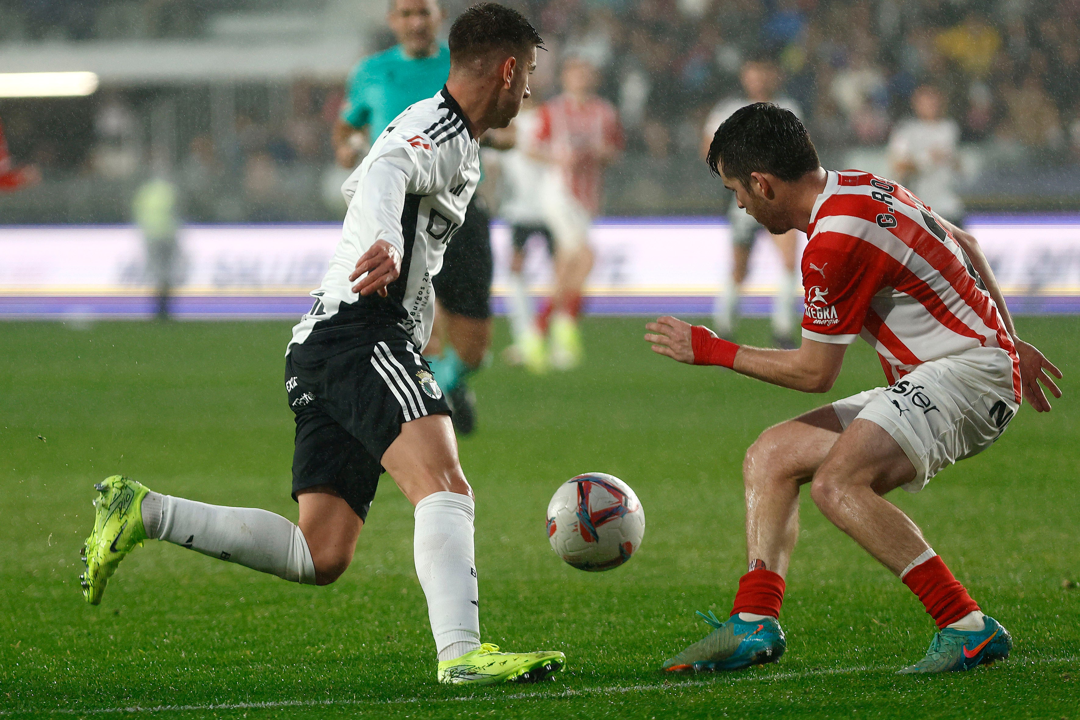 Así ha sido, en imágenes, la derrota del Burgos CF ante el Sporting