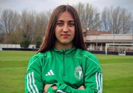 Claudia Barrios, convocada con la Selección Española Sub-17.