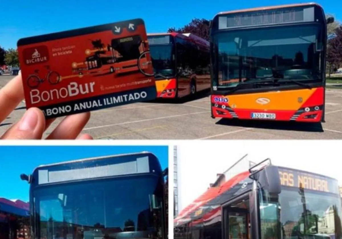 Imagen utilizada para estafar con los bonos bus de Burgos.