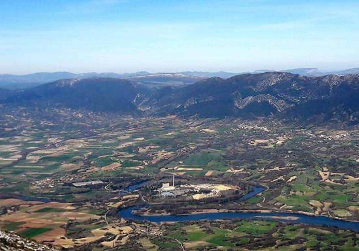 Vista del Valle de Tobalina desde el pico Humión.