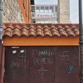 Las ONG que trabajan con migrantes en Burgos amanecen con pintadas racistas