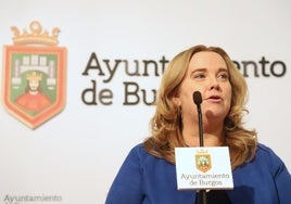 Cristina Ayala, alcaldesa de Burgos.