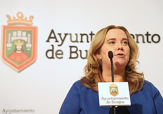 Cristina Ayala, alcaldesa de Burgos.