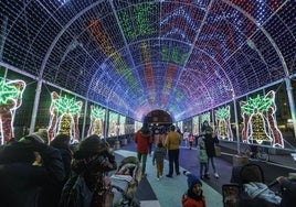 Encendido de las luces de Navidad en 2023.