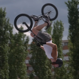 Daniel Peñafiel, burgalés profesional de BMX: «No me he matado de milagro»