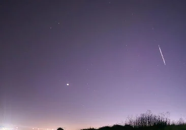 Las extrañas luces que han surcado el cielo de Burgos