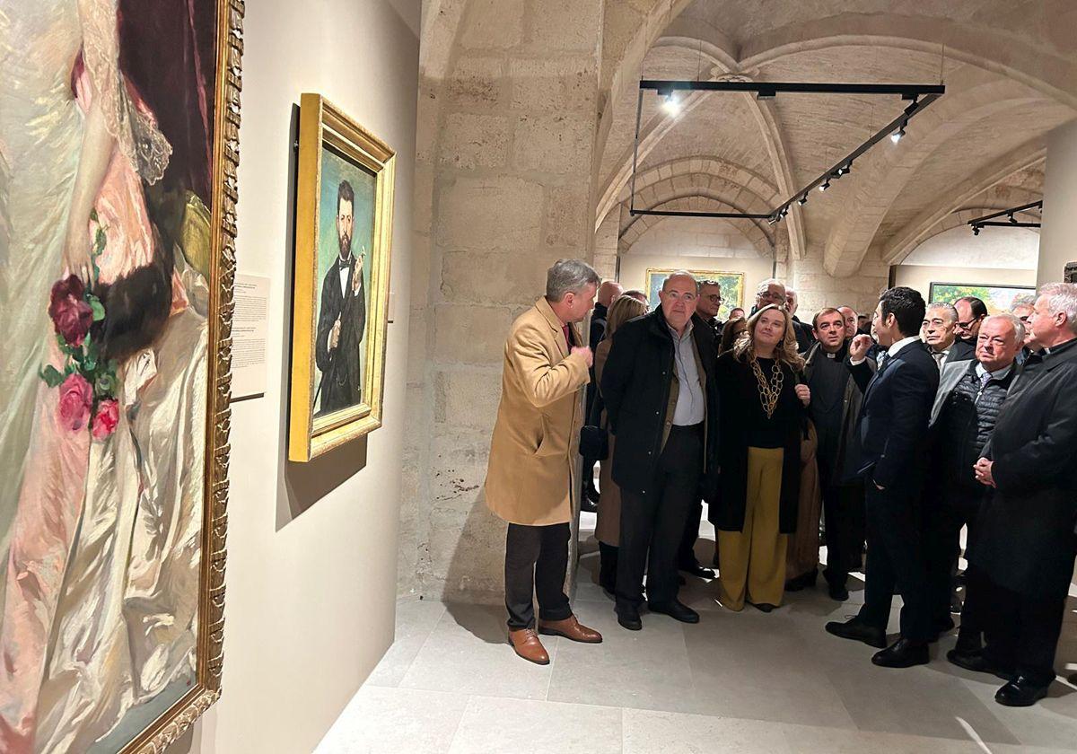 Inauguración de la exposición 'Pintar sin miedo, Joaquín Sorolla y la Valencia de 1900'.