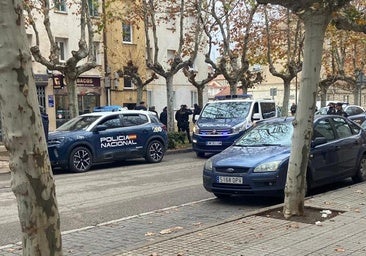 Registran la vivienda del muerto en Aranda junto a los cinco detenidos