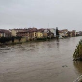 Prevén desbordamientos del Ebro, Bayas y Zadorra a su paso por Miranda