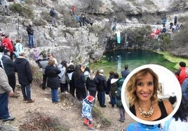 La periodista burgalesa Rocío Martínez bajará el Belén al Pozo Azul de Covanera