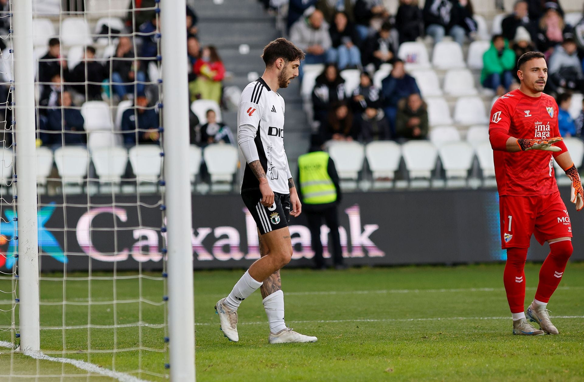 Así ha sido el encuentro entre el Burgos CF y el Málaga CF