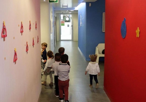 Imagen de archivo de una escuela infantil de Burgos.