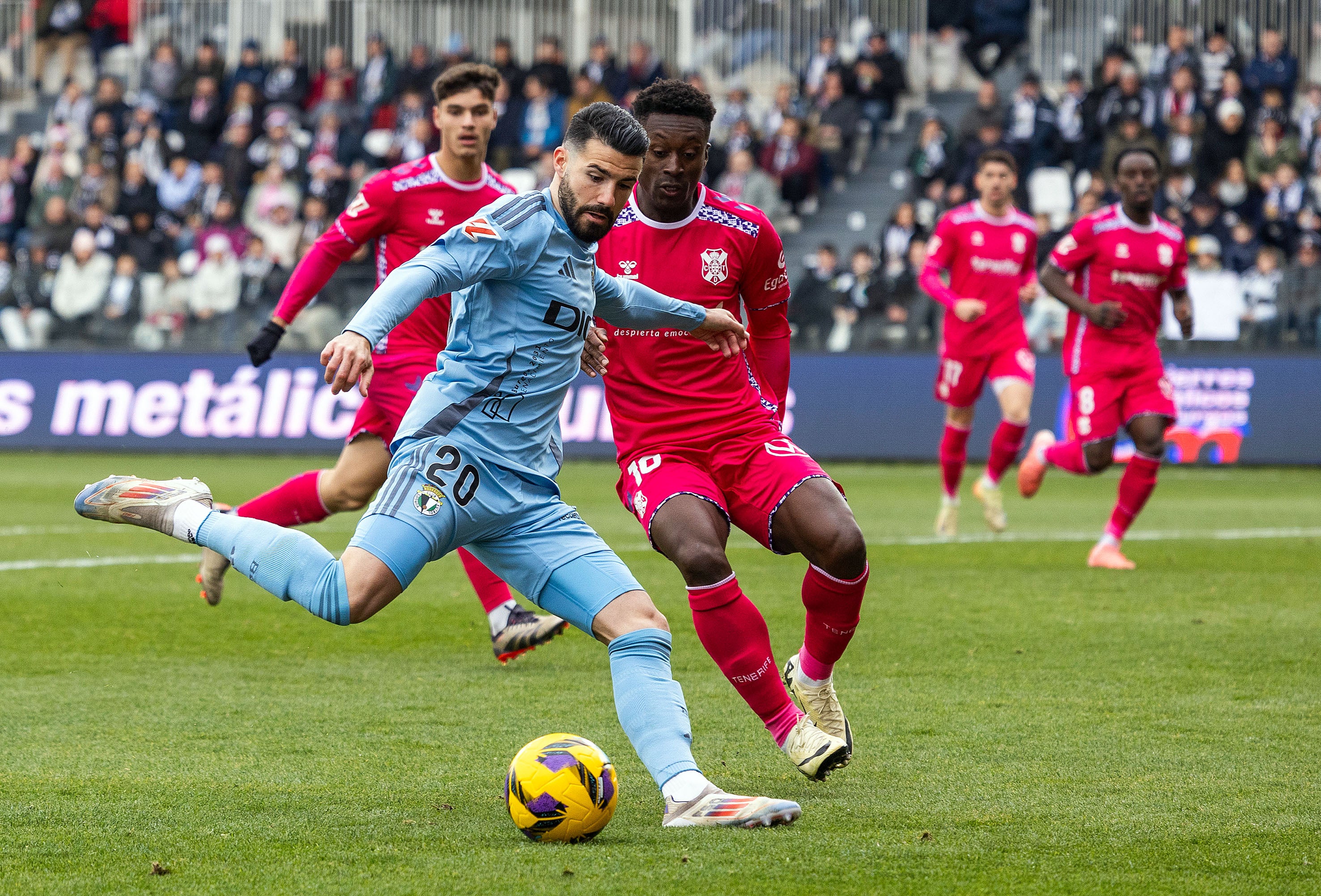 Así ha sido, en imágenes, la victoria del Burgos CF ante el Tenerife