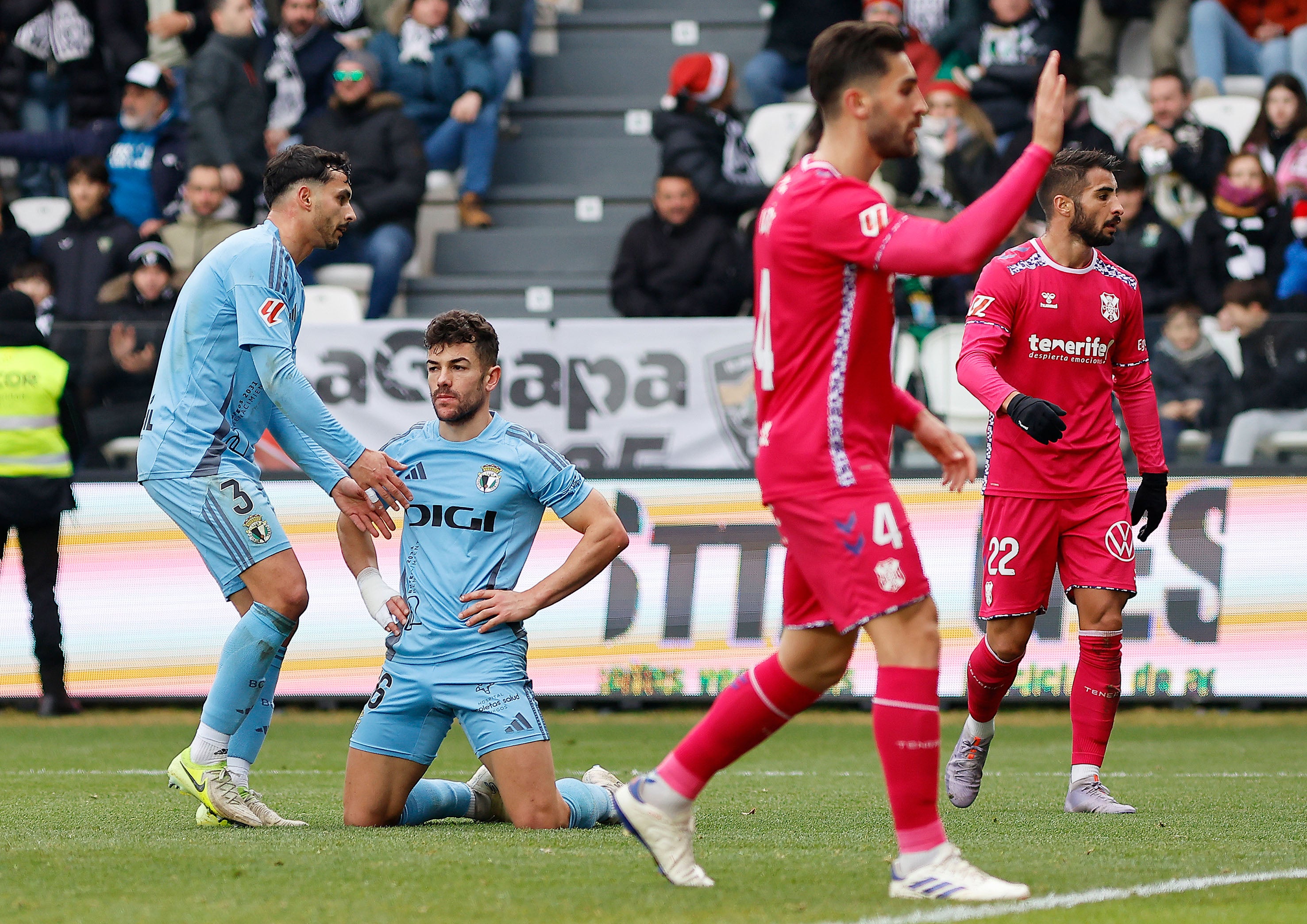 Así ha sido, en imágenes, la victoria del Burgos CF ante el Tenerife