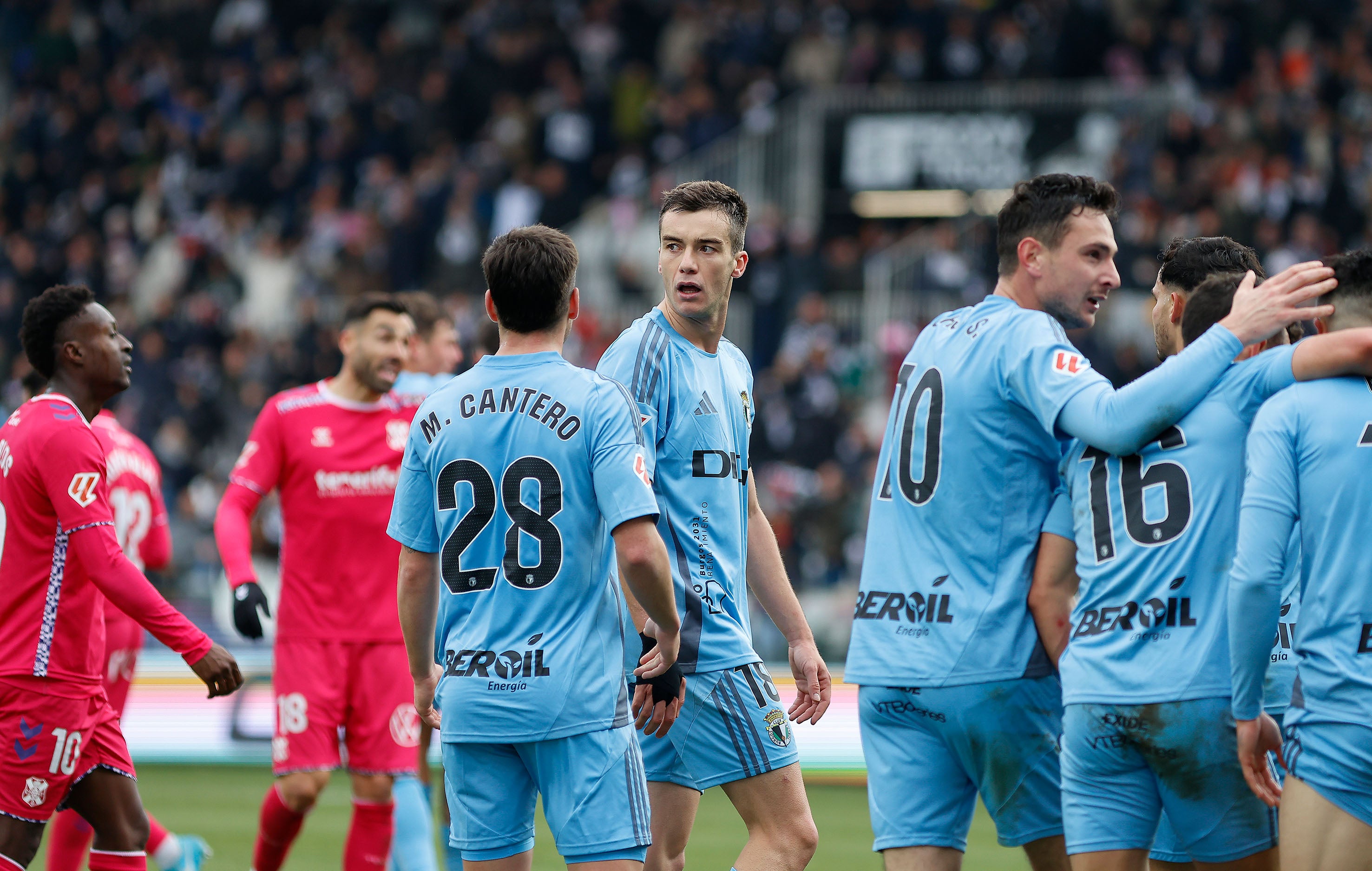 Así ha sido, en imágenes, la victoria del Burgos CF ante el Tenerife