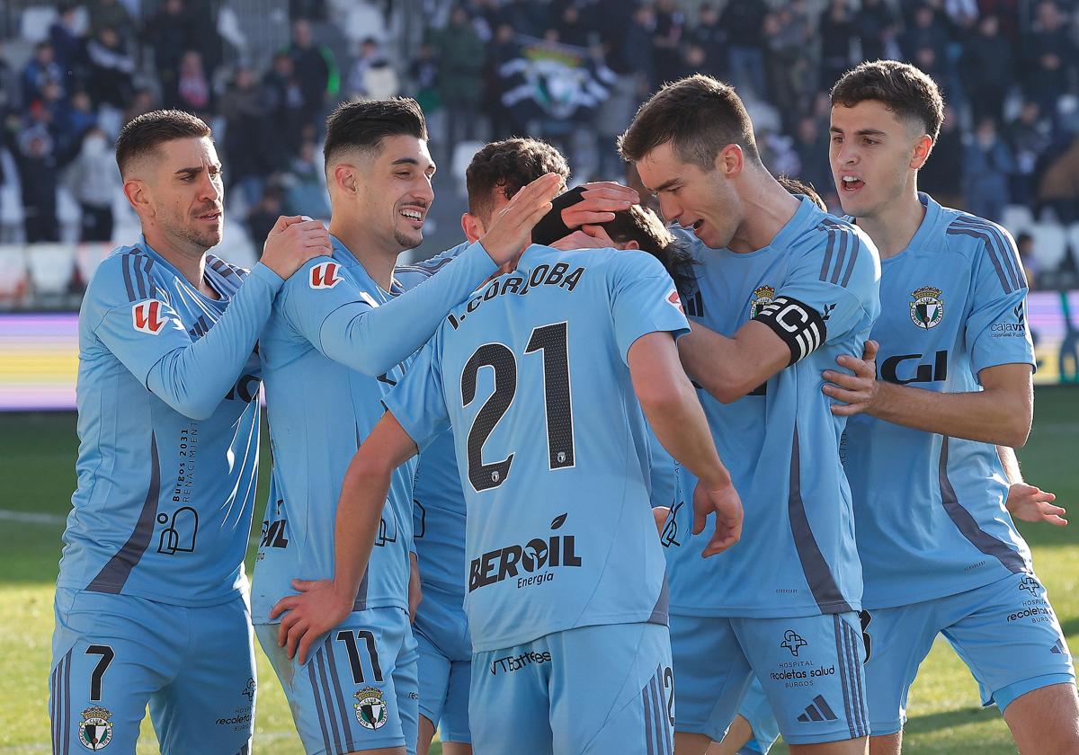 Así ha sido, en imágenes, la victoria del Burgos CF ante el Tenerife