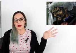 Elena Rodríguez explica la historia de Herodes.