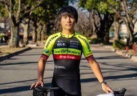 Tomoya Koyama compitió este año en Europa con el Team Vorarlberg.