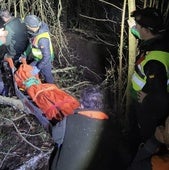 Rescatan el cadáver de un cazador accidentado en Burgos