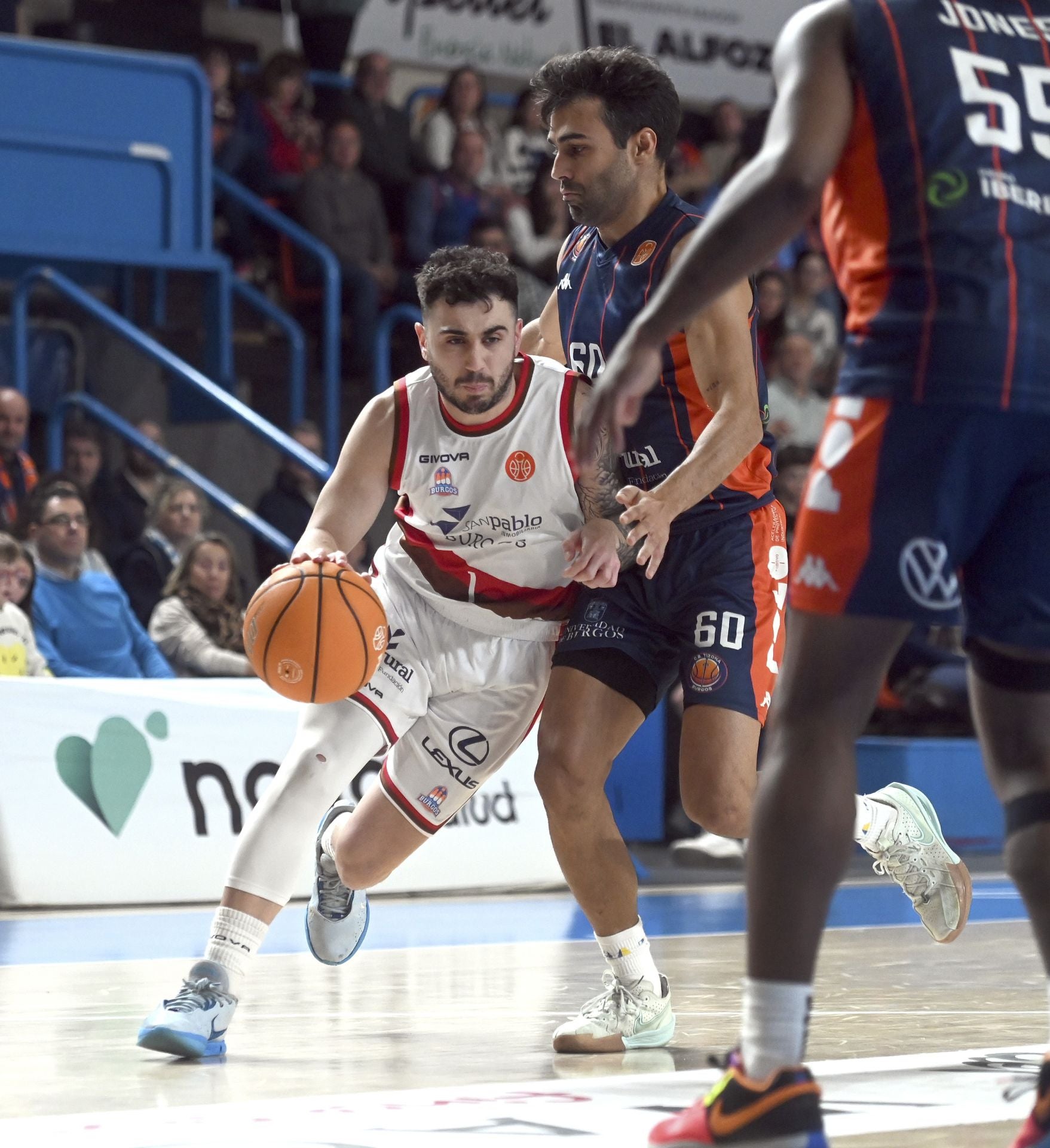 El derbi burgalés de baloncesto, en imágenes