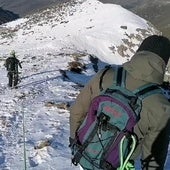 Rescatan a dos burgaleses tras subir una montaña sin la preparación necesaria