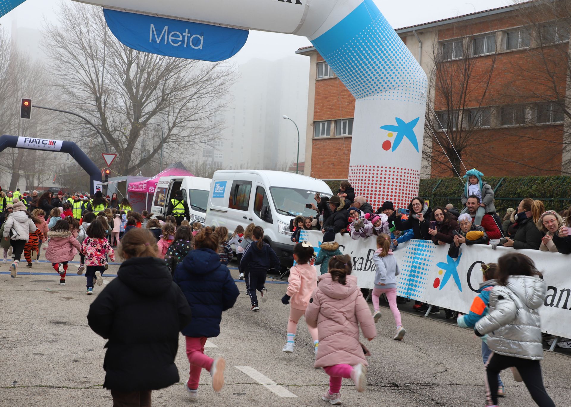 La San Silvestre infantil 2024 de Burgos, en imágenes