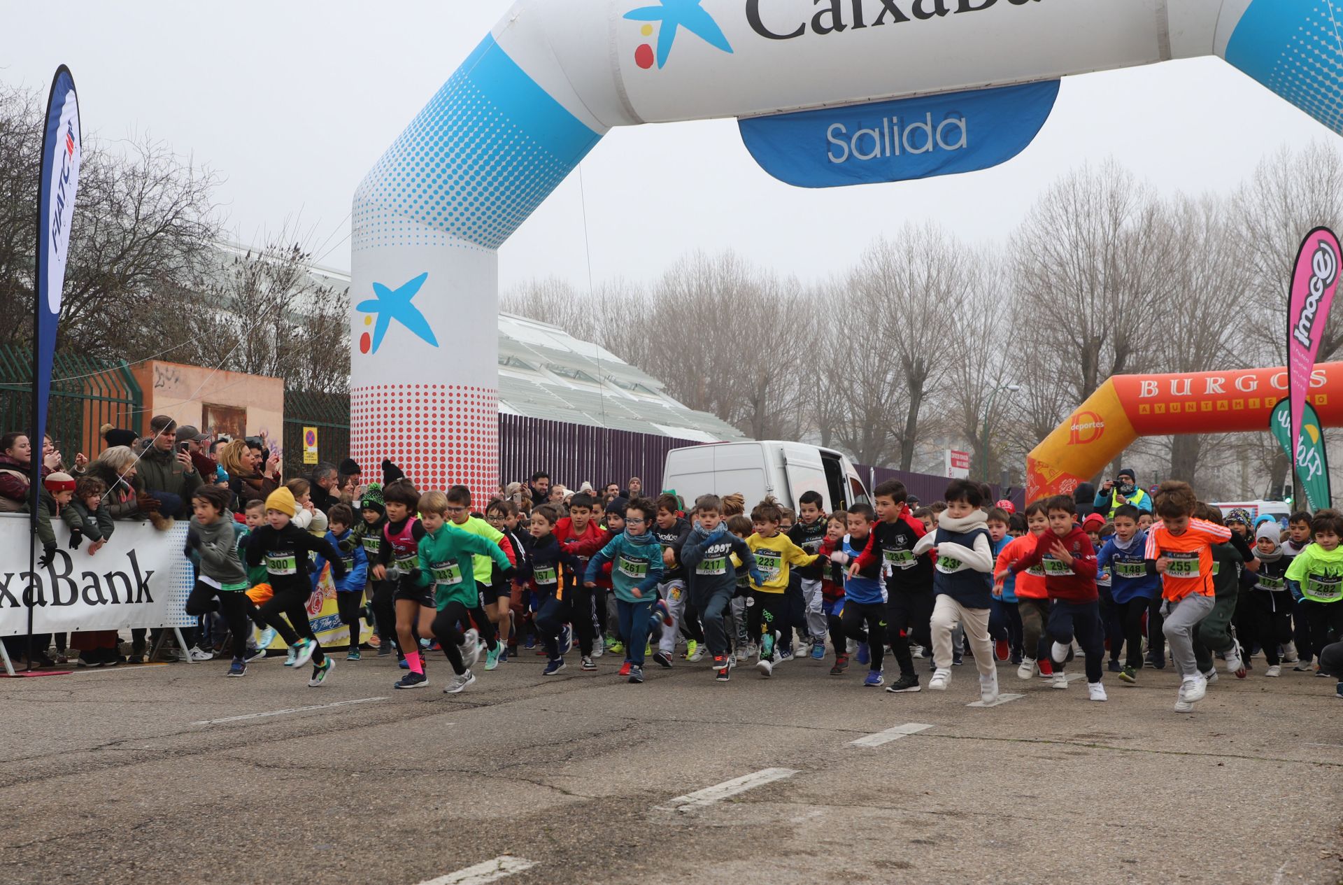 La San Silvestre infantil 2024 de Burgos, en imágenes