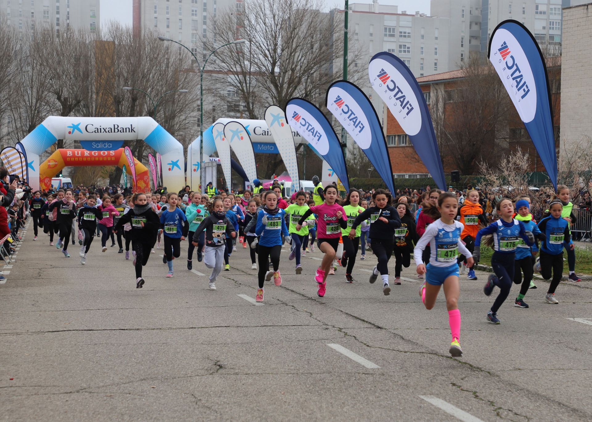 La San Silvestre infantil 2024 de Burgos, en imágenes