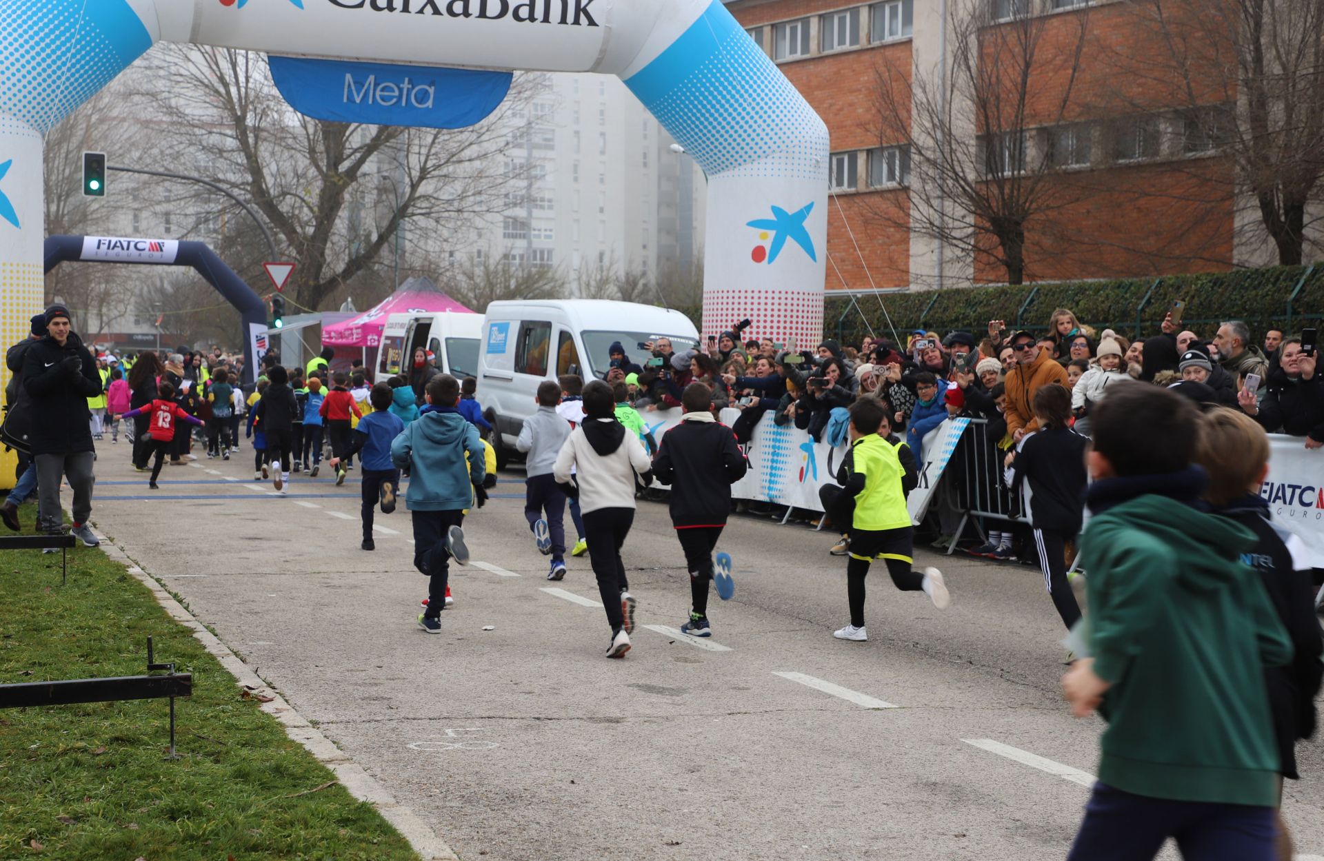 La San Silvestre infantil 2024 de Burgos, en imágenes