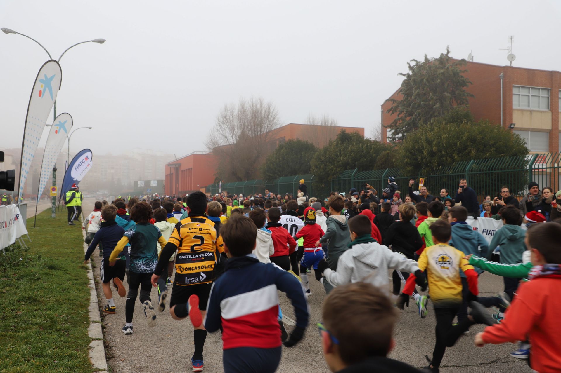 La San Silvestre infantil 2024 de Burgos, en imágenes