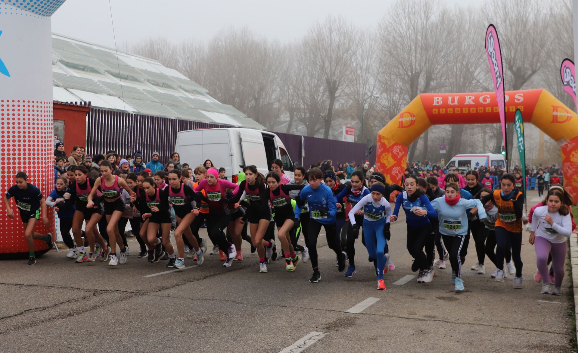 La San Silvestre infantil 2024 de Burgos, en imágenes