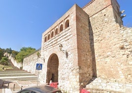 Imagen del arco de San Esteban, una de las puertas de la muralla de Burgos.