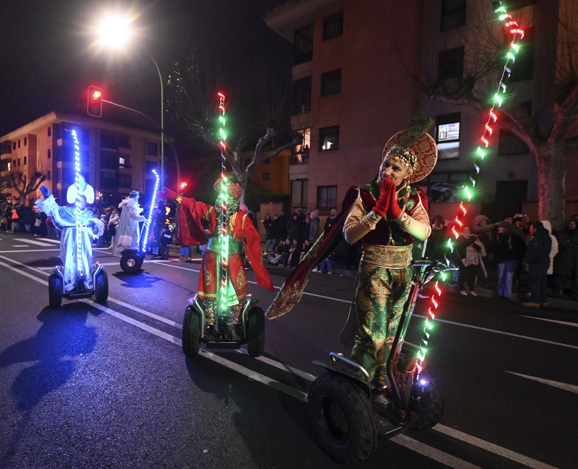 La llegada de los Reyes Magos a Burgos en imágenes