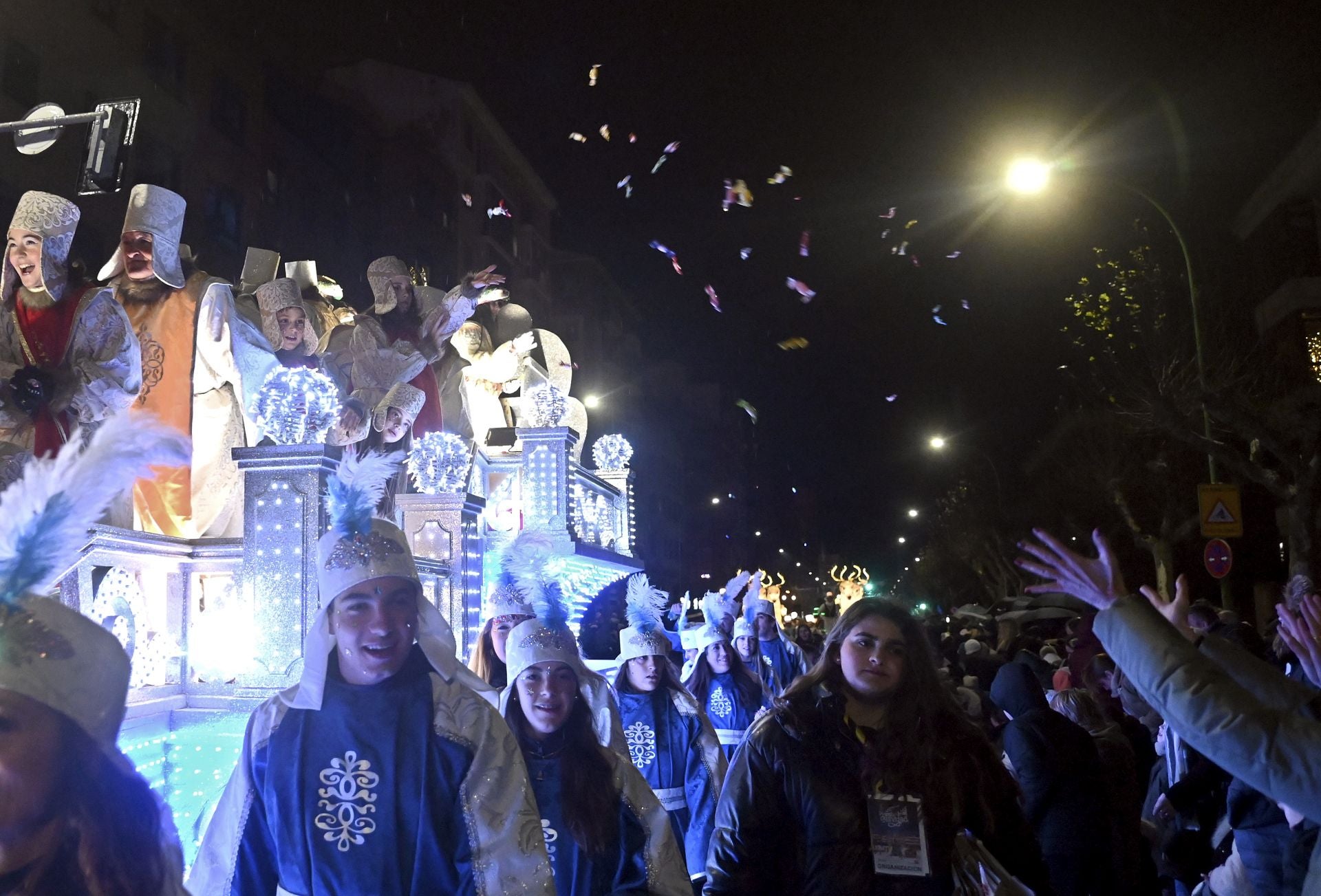 La llegada de los Reyes Magos a Burgos en imágenes