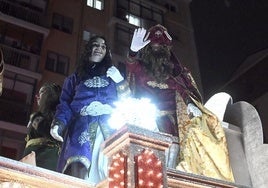 La llegada de los Reyes Magos a Burgos en imágenes