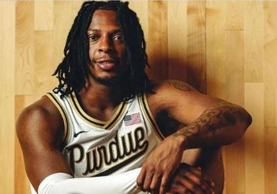 Lance Jones, en su etapa como jugador de los Purdue Boilermakers.