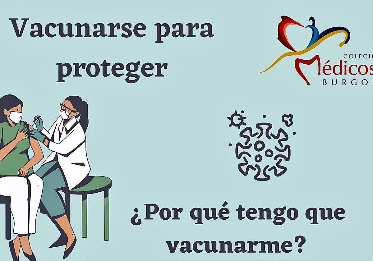 Lanzan una campaña en Burgos para concienciar de la importancia de vacunarse contra la gripe
