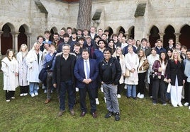 Grupo de estudiantes de la Universidad Miami en Ohio.