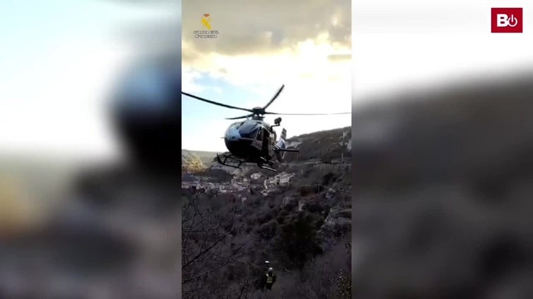 Así ha sido el rescate del cuerpo sin vida de la desaparecida en Orbaneja del Castillo