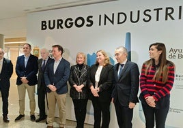 Diversas personalidades han acudido a la inauguración del espacio 'Burgos Industria'.