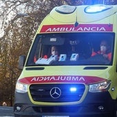 Herido un trabajador al caerse de una grúa en un parque de Aranda de Duero