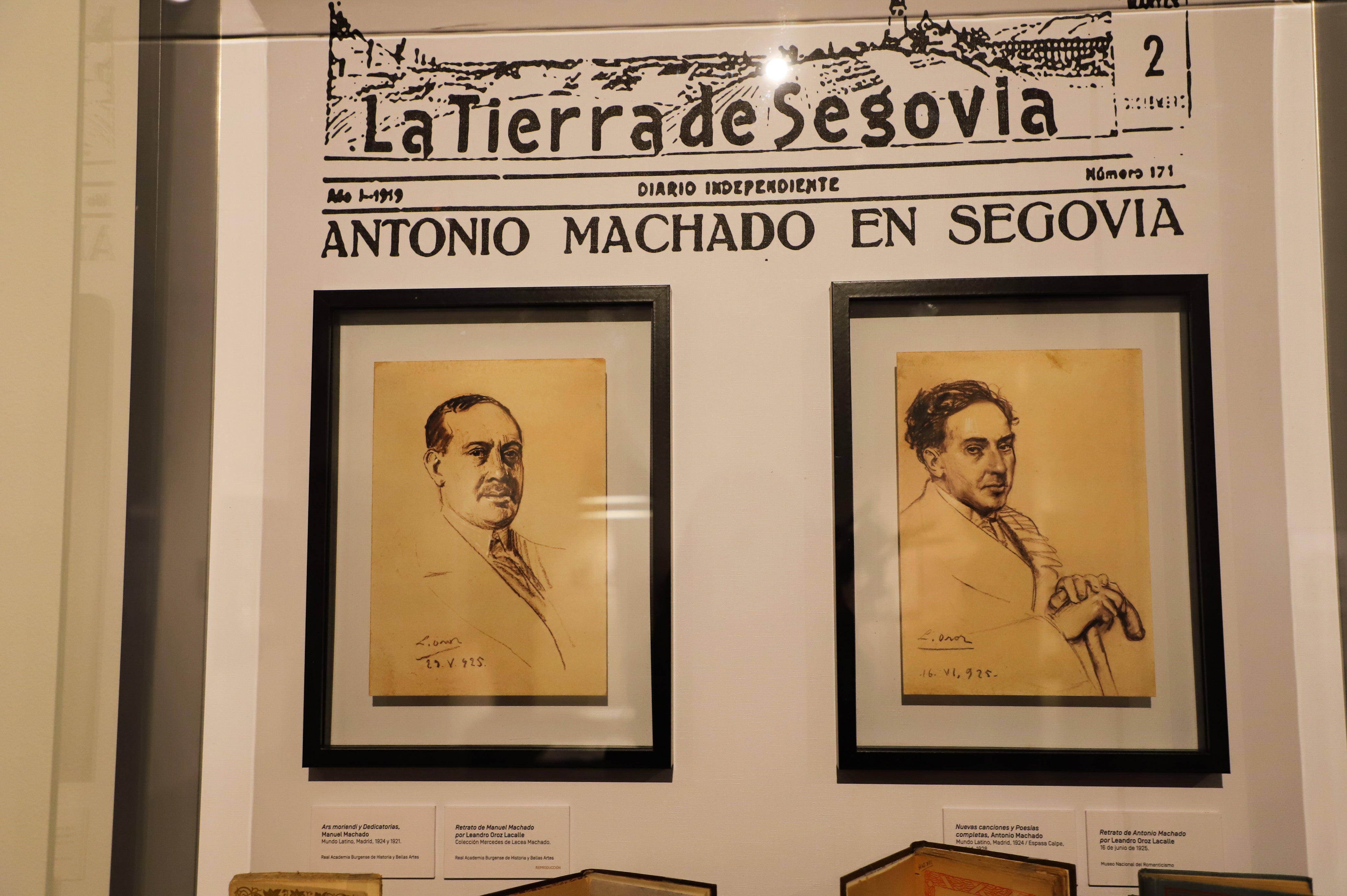 La exposición de los Machado en Burgos, en imágenes