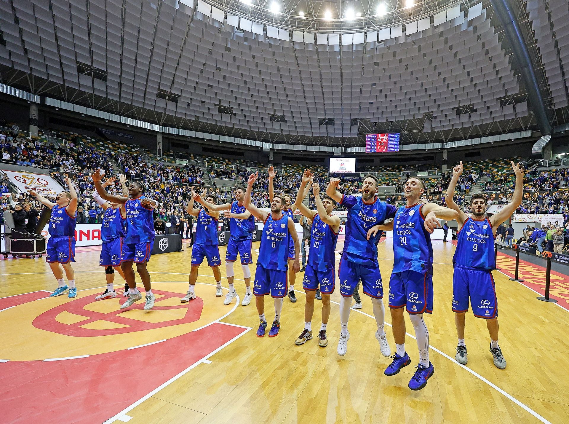 Así fue la final de la Copa España en Burgos