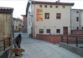 Albergue de peregrino en le barrio de El Corro, en Belorado.