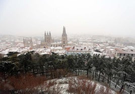 Burgos espera nieve este domingo.