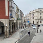 Calle Santander de Burgos.