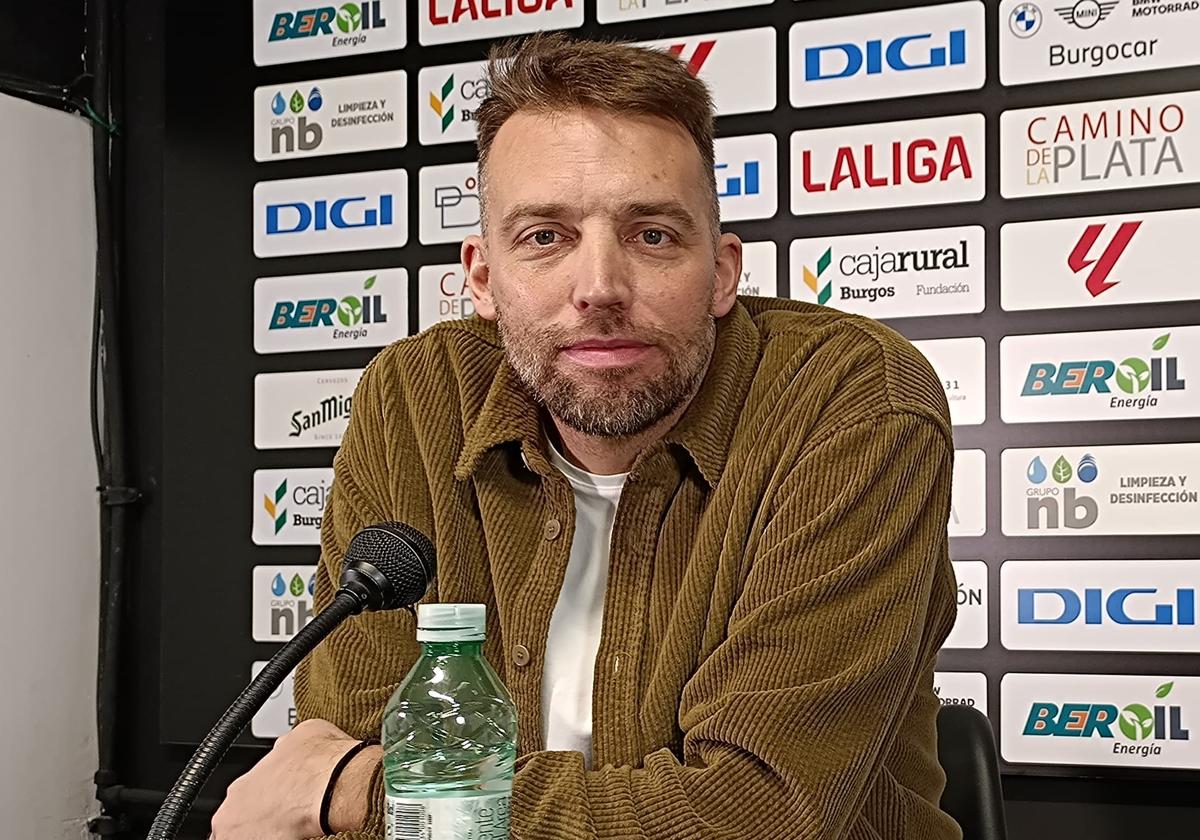 Michu, director deportivo del Burgos CF.